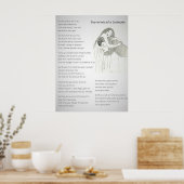 Voetafdrukken van een Poster van Soulmate (Keuken)