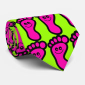 Voetafdrukpictogram Stropdas (Opgerold)