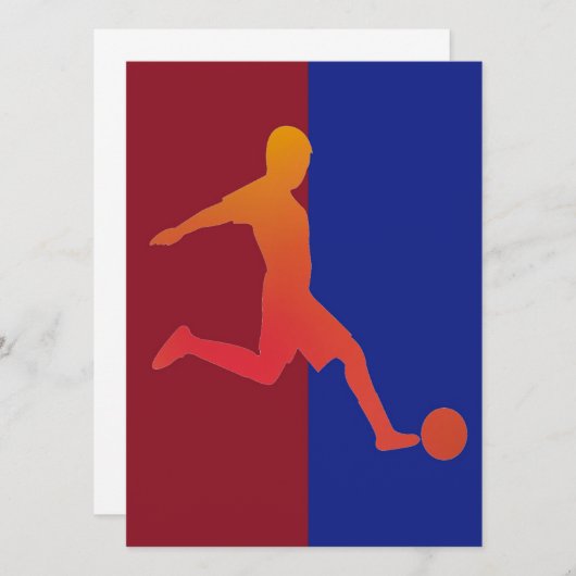 Voetbal (Voorkant / Achterkant)