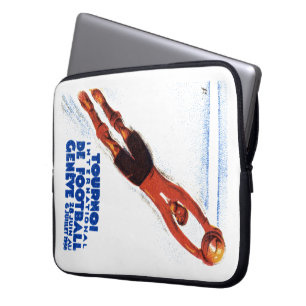Voetbal 1930 laptop sleeve