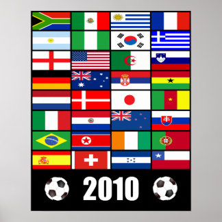 Voetbal 2010 poster
