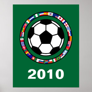 Voetbal 2010 poster
