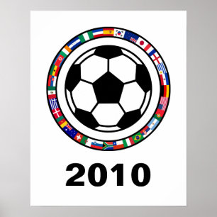 Voetbal 2010 poster