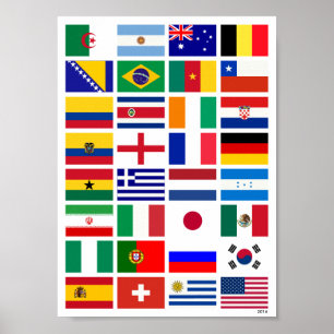 Voetbal 2014 poster