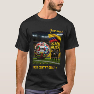 Voetbal 2026 futbol Colombia Aangepaste naam land T-shirt