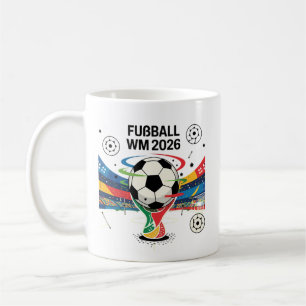 Voetbal 2026 ⚽ – Globaal Voetbal Fan Design Koffiemok