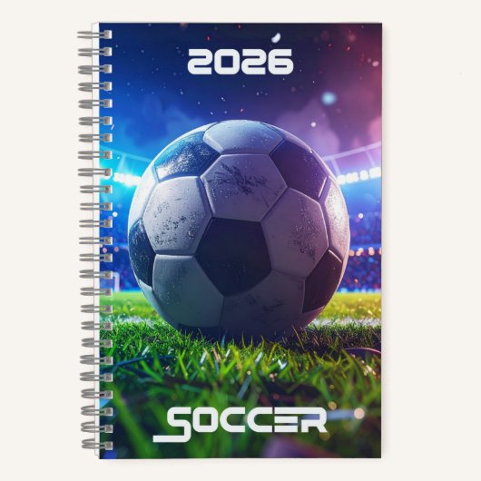 VOETBAL 2026 - NOTITIEBOEK (Voorkant)