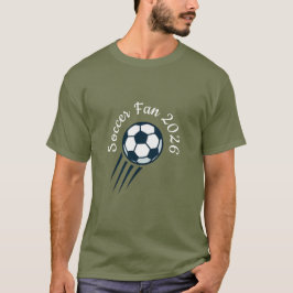 Voetbal 2026 t-shirt