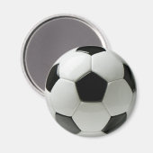 Voetbal 2¼ inch ronde magneet (Voorkant / Achterkant)