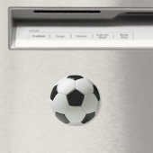 Voetbal 2¼ inch ronde magneet (Insitu (Vaatwasser))