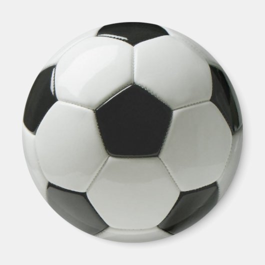 Voetbal 2¼ inch ronde magneet (Voorkant)