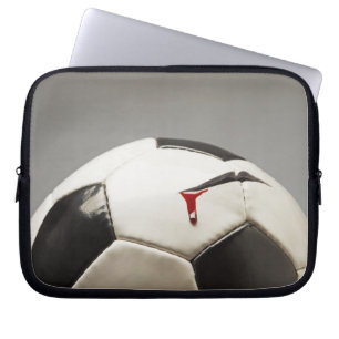 Voetbal 3 laptop sleeve