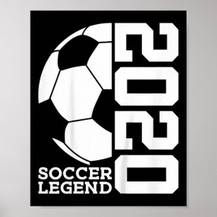 Voetbal 5e verjaardag Voetbal Legende Poster