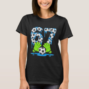 Voetbal 67 Zes Zeven Gen Alpha Meme Drip 67 Ijs Cr T-shirt