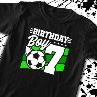 Voetbal - 7-jarige jongen - 7-jarige verjaardag t-shirt