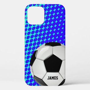 Voetbal aangepast iPhone 12 pro hoesje