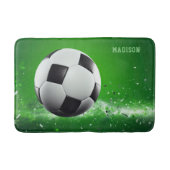 Voetbal Aangepaste naam Badmat (Voorkant)