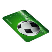Voetbal Aangepaste naam Magneet (Rechterzijde)