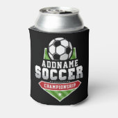 Voetbal aanpassen VOEG TEKST toe Varsity Team Play Blikjeskoeler (Blikje Achterkant)