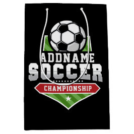 Voetbal aanpassen VOEG TEKST toe Varsity Team Play Medium Cadeauzakje