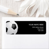 Voetbal Adresetiketten Etiket (Insitu)
