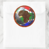 Voetbal Afrika Zuid-Afrika 6 sticker sheet (Tas)