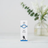 Voetbal: Air Star Mini Visitekaartje (Staand voorkant)