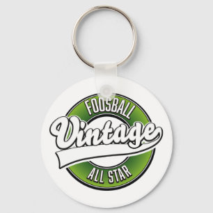 Voetbal alle sterren logo sleutelhanger