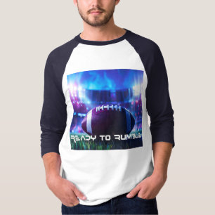 VOETBAL - AMERICAN FOOTBAL - KLAAR OM TE STRIJDEN T-SHIRT