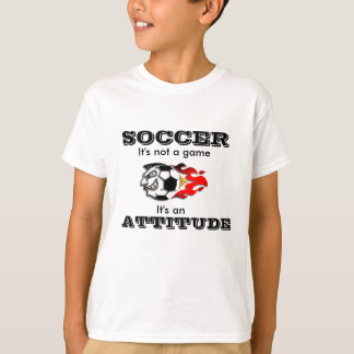 Voetbal Attitude T-shirt voor kinderen
