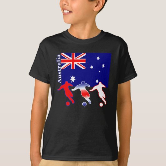 Voetbal Australië T-shirt (Voorkant)
