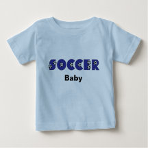 Voetbal Baby in blauw