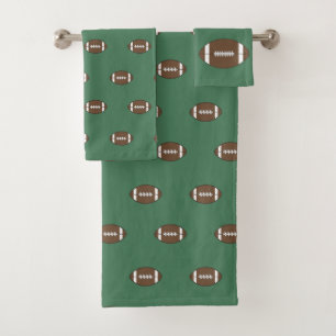 Voetbal badhanddoeken set cadeau bad handdoek