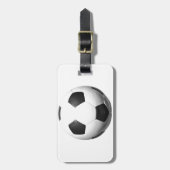 Voetbal Bagagelabel (Voorkant verticaal)