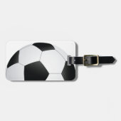 voetbal bagagelabel (Voorkant horizontaal)