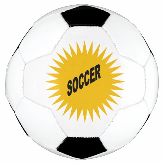 Voetbal bal ZON VOETBAL (Voorkant)