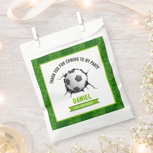 Voetbal Bedankzakje (Geknipt)