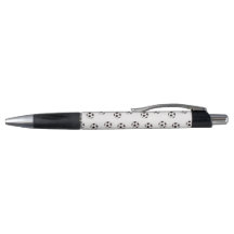 Voetbal Black en White Pattern Pen