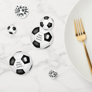 voetbal blowout kinderen verjaardagsteam party confetti