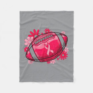 Voetbal Borstkanker Bewustzijn Fleece Deken