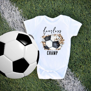 Voetbal Boys Schattig Onbevreesd Champ Romper