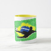 Voetbal-Brazilië Mok (Midden)