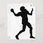 Voetbal Briefkaart (Voorkant / Achterkant)