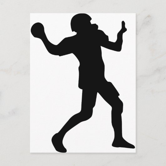 Voetbal Briefkaart (Voorkant)