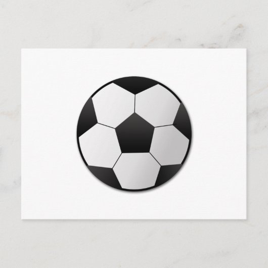 Voetbal Briefkaart (Voorkant)