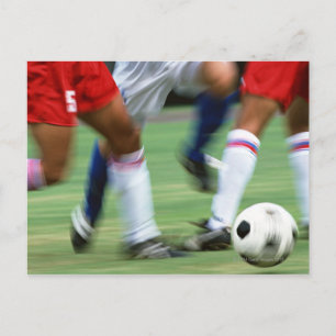 Voetbal Briefkaart
