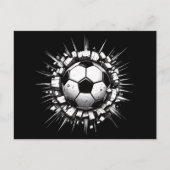 Voetbal Briefkaart (Voorkant)