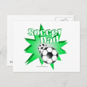 Voetbal Briefkaart (Voorkant / Achterkant)