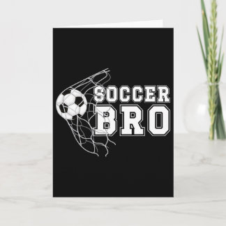 Voetbal Broer Voetbalspeler Broer Voetbal Broer Kaart