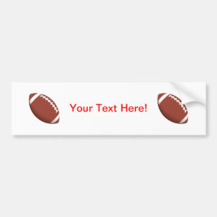 Voetbal! Bumpersticker